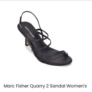 Marc Fisher Quarry 2 Sandal - Black Size 8